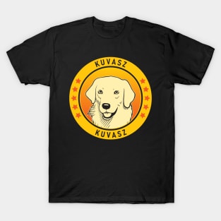 Kuvasz Dog Portrait T-Shirt